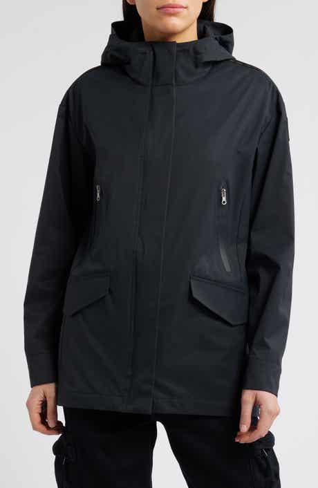 Carmela Water Repellent Hooded Raincoat