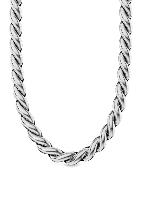 Sculpted Cable Chain Necklace