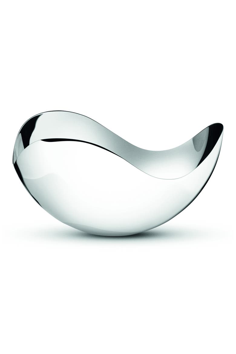 Petite Bloom Bowl, Main, color, SILVER