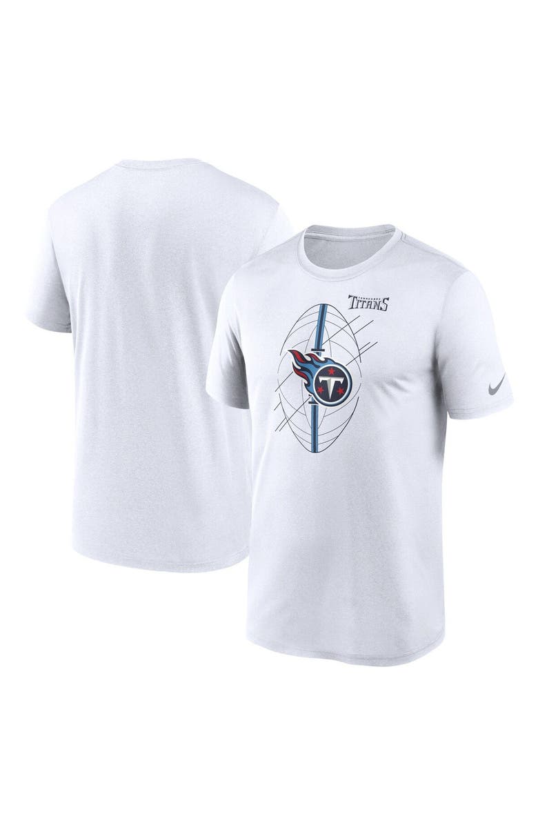 Nike Men's Nike  White Tennessee Titans Legend Icon Performance T-Shirt, Main, color, White