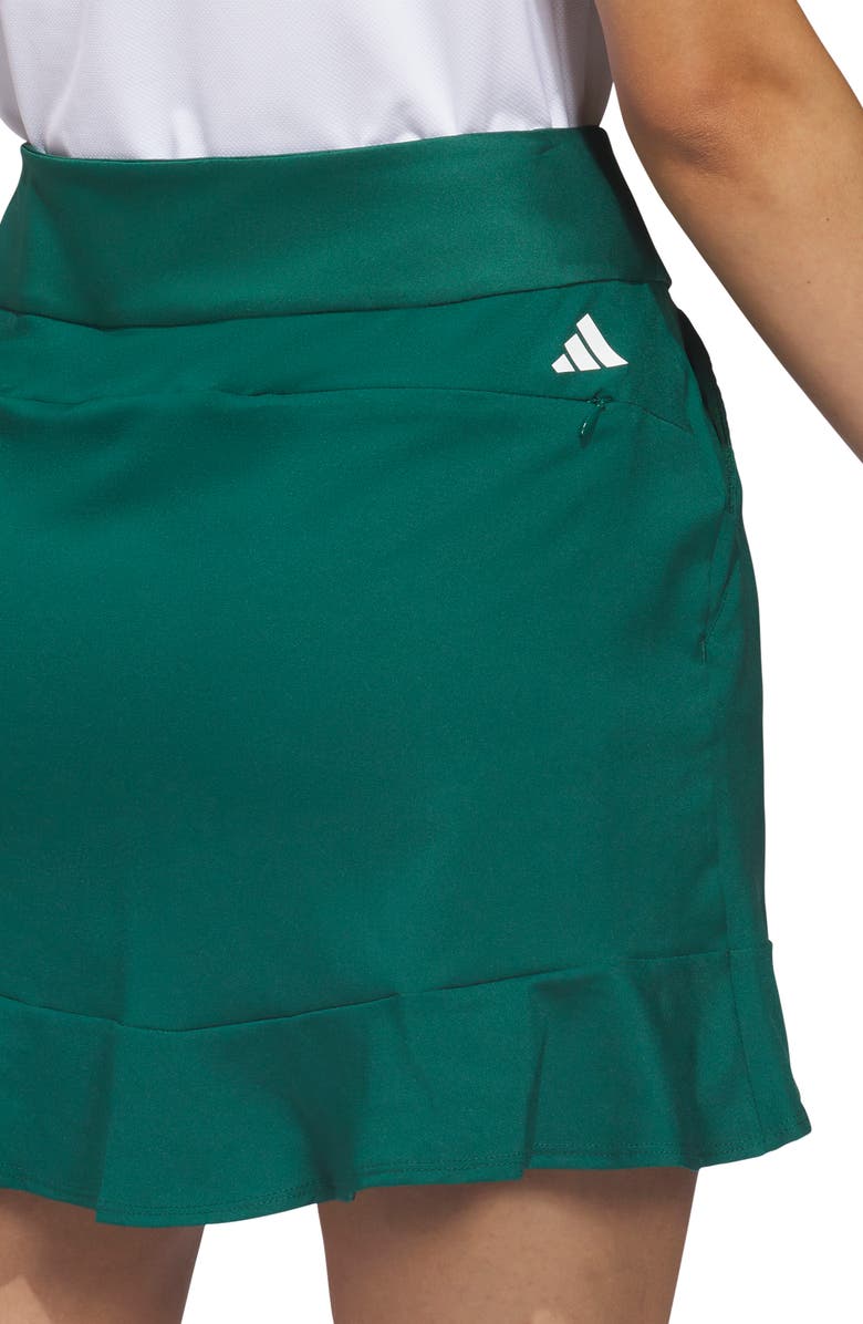 adidas Ultimate365 Frill Golf Skort, Alternate, color, Green