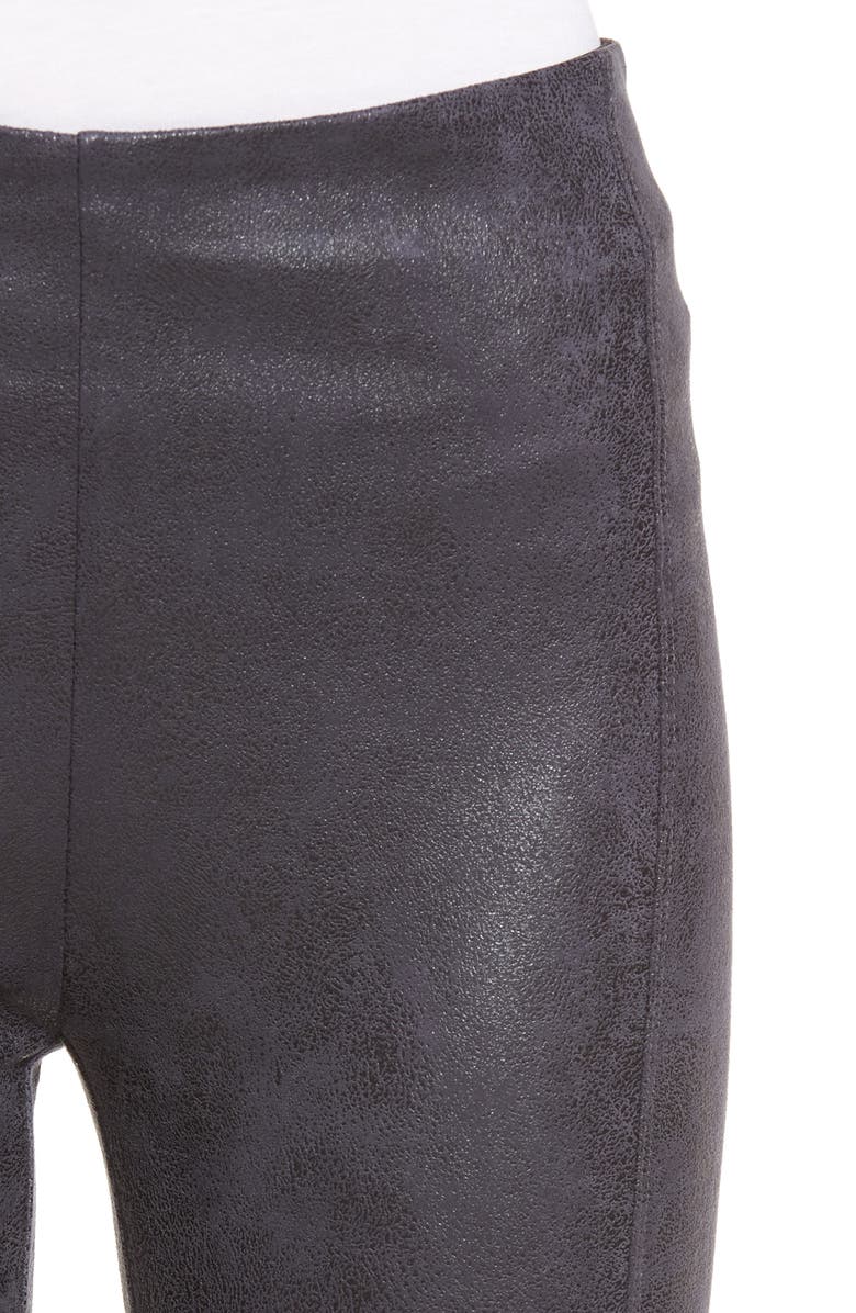 Lysse ́ Buffed Faux Suede Leggings, Alternate, color, 