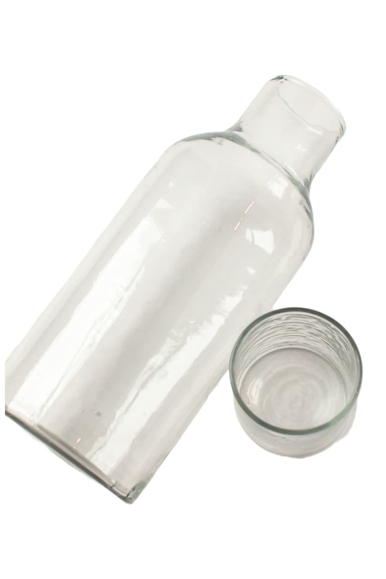 Carafe Set, Alternate, color, Clear