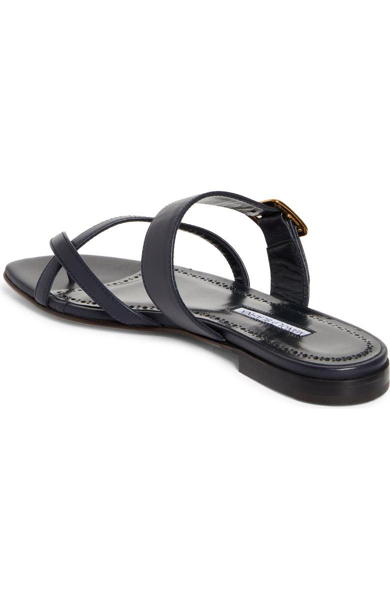 Manolo Blahnik Thalusa Flat Sandal, Alternate, color,