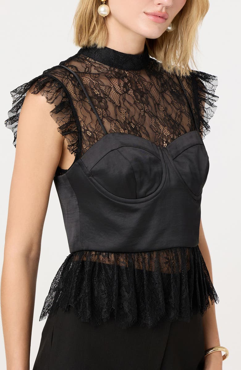 ASTR the Label Katarina Corset Top, Alternate, color, Black