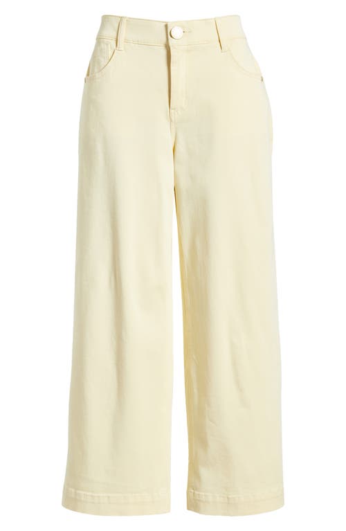 WIT & WISDOM WIT & WISDOM SAM HIGH WAIST ANKLE WIDE LEG TWILL PANTS