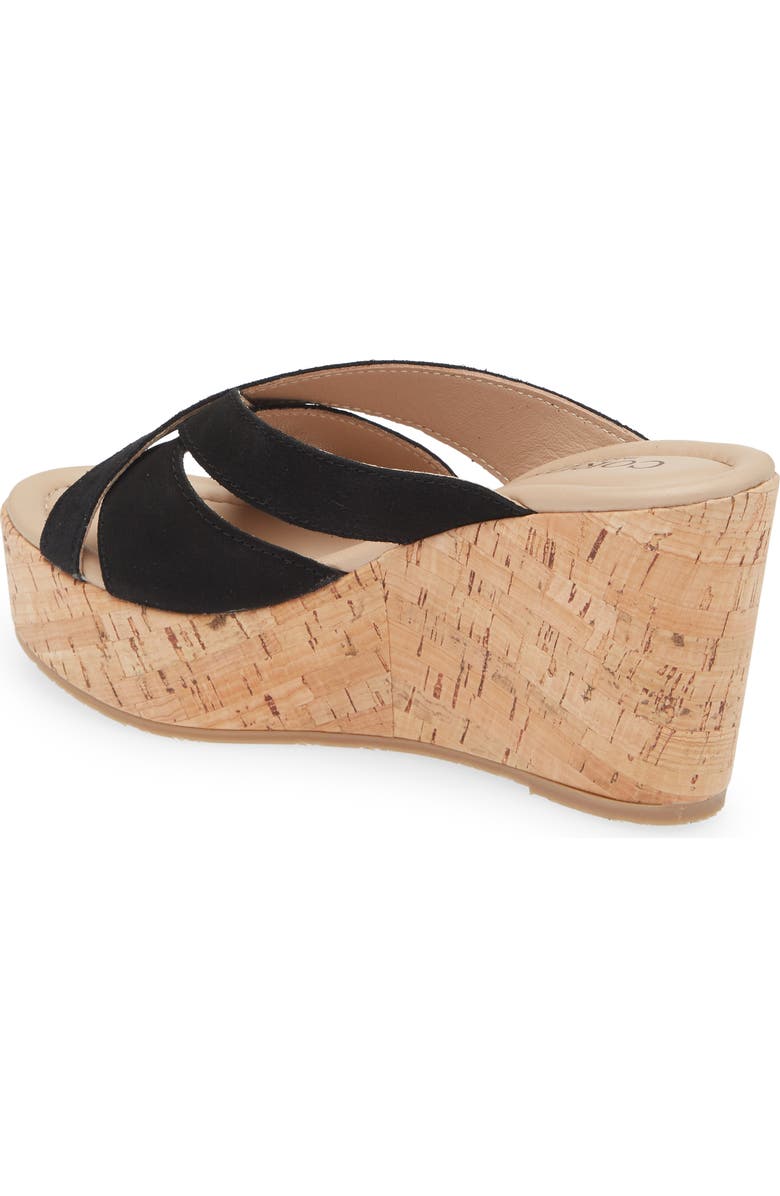 Cordani Devon Platform Wedge Sandal, Alternate, color,