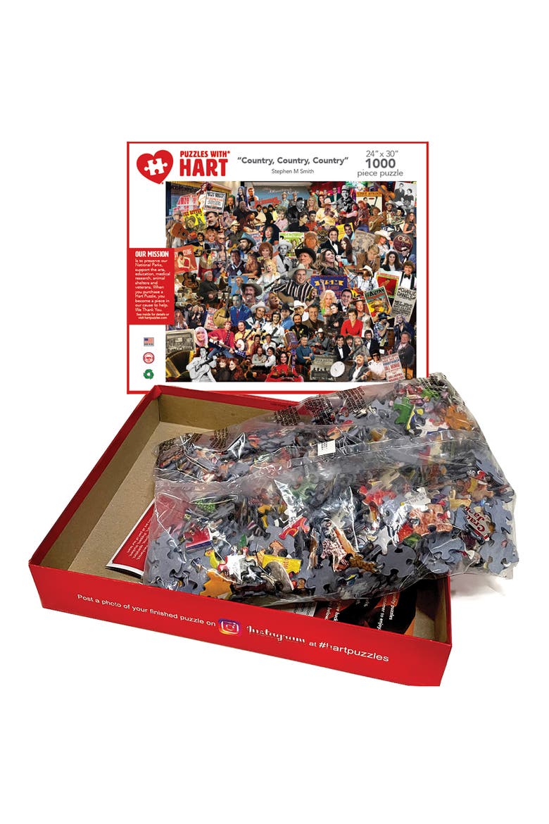 Country by Steve Smith 1000 Piece Puzzle, Alternate, color, Multicolored