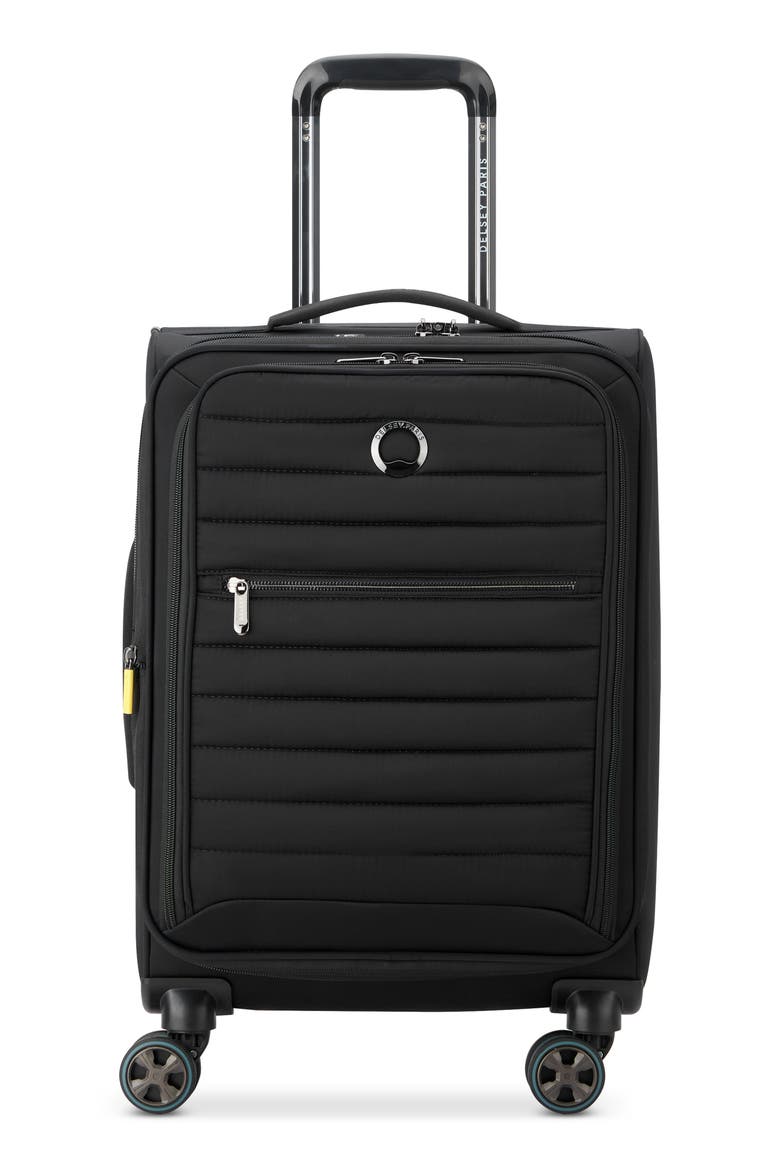 Cruise 3.0 Softside Carry-On Luggage, Main, color, BLACK