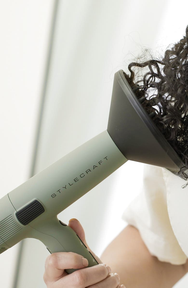 STYLECRAFT Sage Professional Hair Dryer, Alternate, color, Sage