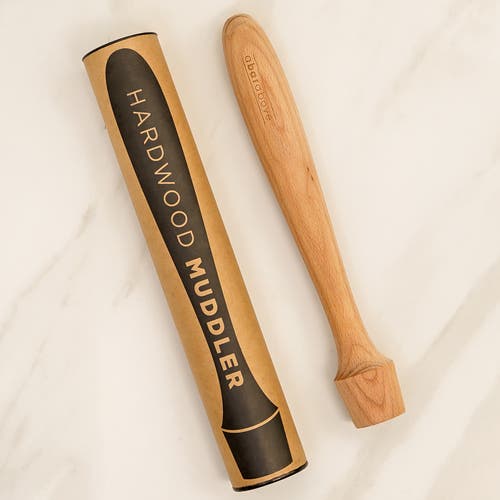 A Bar Above Wooden Cocktail Muddler In Natural