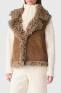 Mackage Kasia Reversible Genuine Shearling Vest