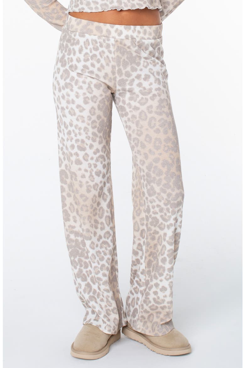 Summer Fling Waffle Knit Pants, Main, color, VANILLA IC