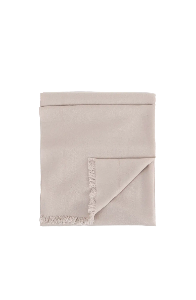 Esthera Wool Logo Scarf, Main, color, Grey