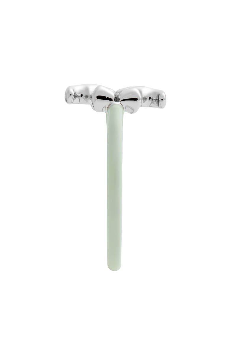 Tory Burch Eleanor Double-T Ring, Alternate, color,