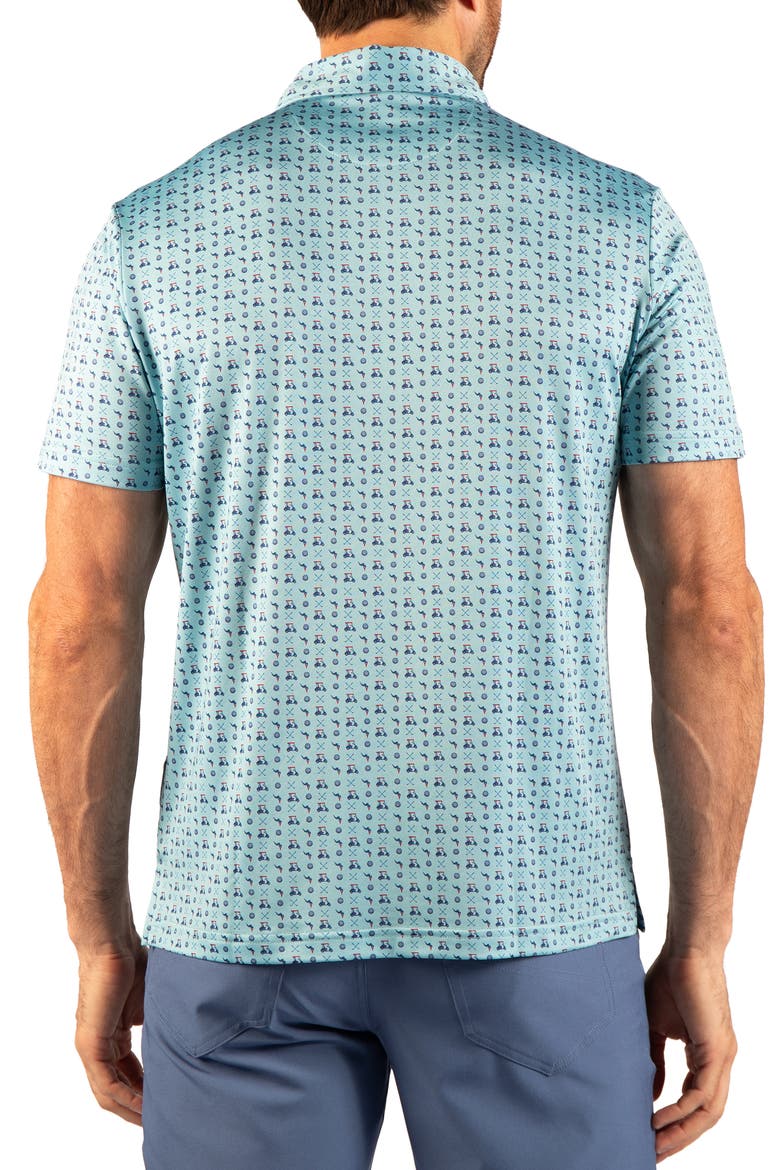 Golf Carts Performance Polo, Alternate, color, SEAFOAM