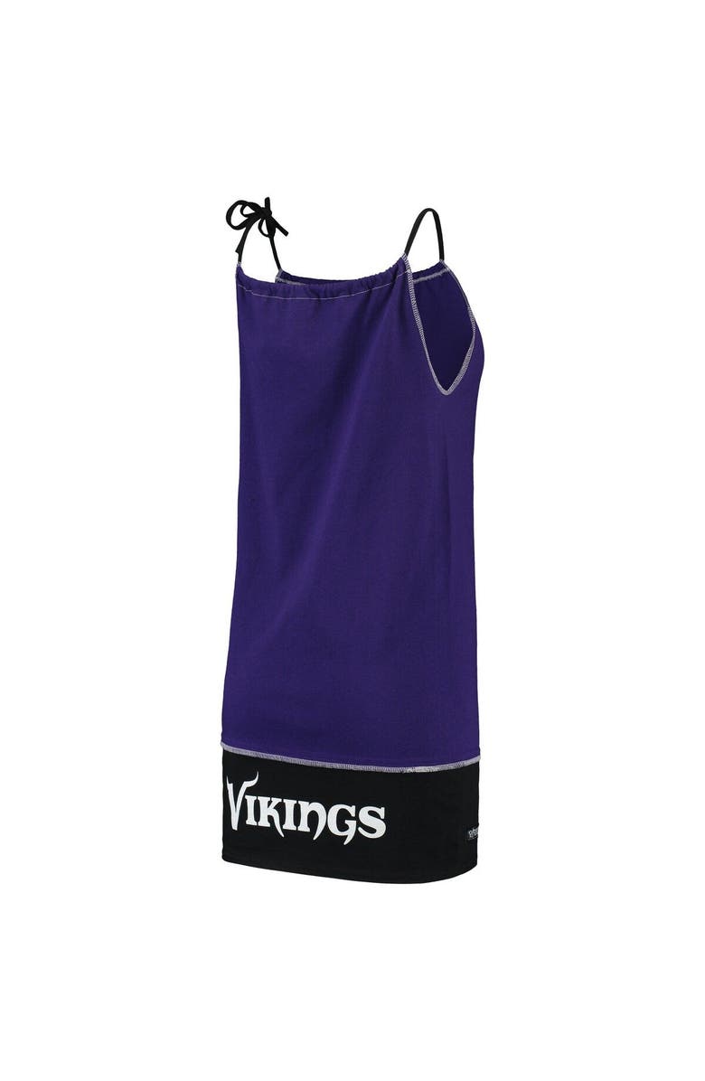REFRIED APPAREL Women's Refried Apparel Purple Minnesota Vikings Sustainable Vintage Tank Dress, Alternate, color,