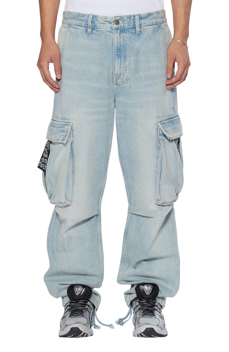 Ksubi Riot Denim Cargo Pants, Main, color, 