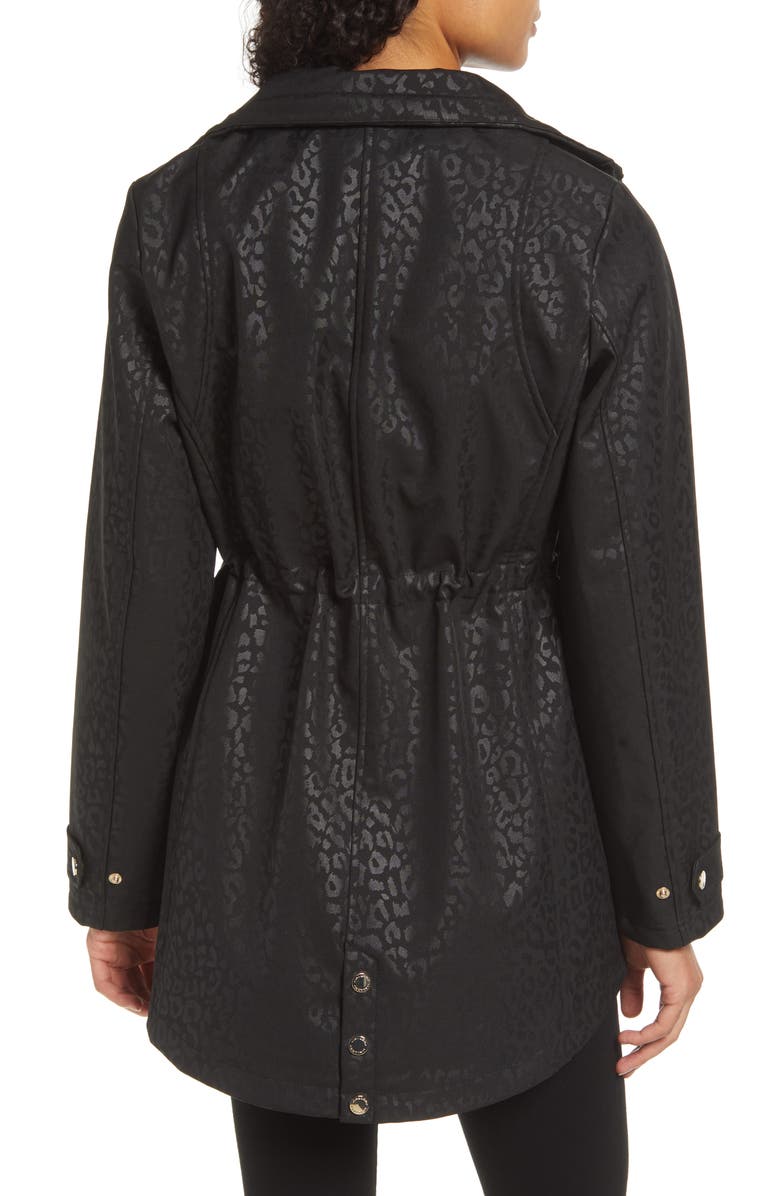 Gallery Soft Shell Water Resistant Raincoat, Alternate, color,