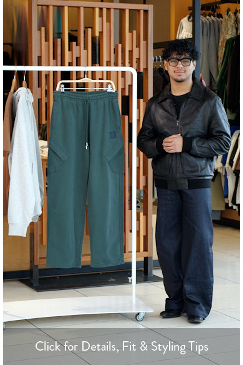 Flight Logo Fleece Cargo Sweatpants video