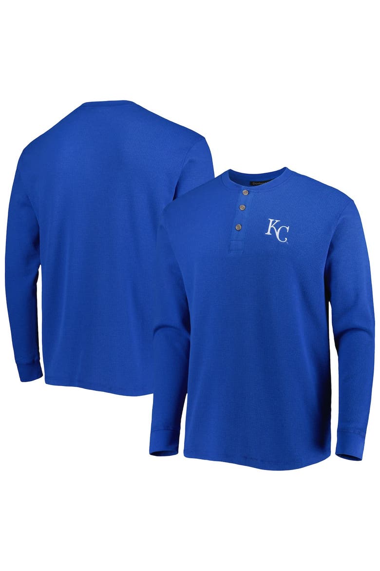 Men's Dunbrooke Kansas City Royals Royal Maverick Long Sleeve T-Shirt, Main, color, Royal