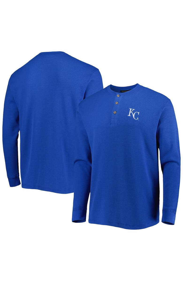 DUNBROOKE Men's Dunbrooke Kansas City Royals Royal Maverick Long Sleeve T-Shirt, Main, color, Royal