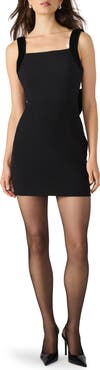 Steve Madden Valory Velvet Bow Minidress