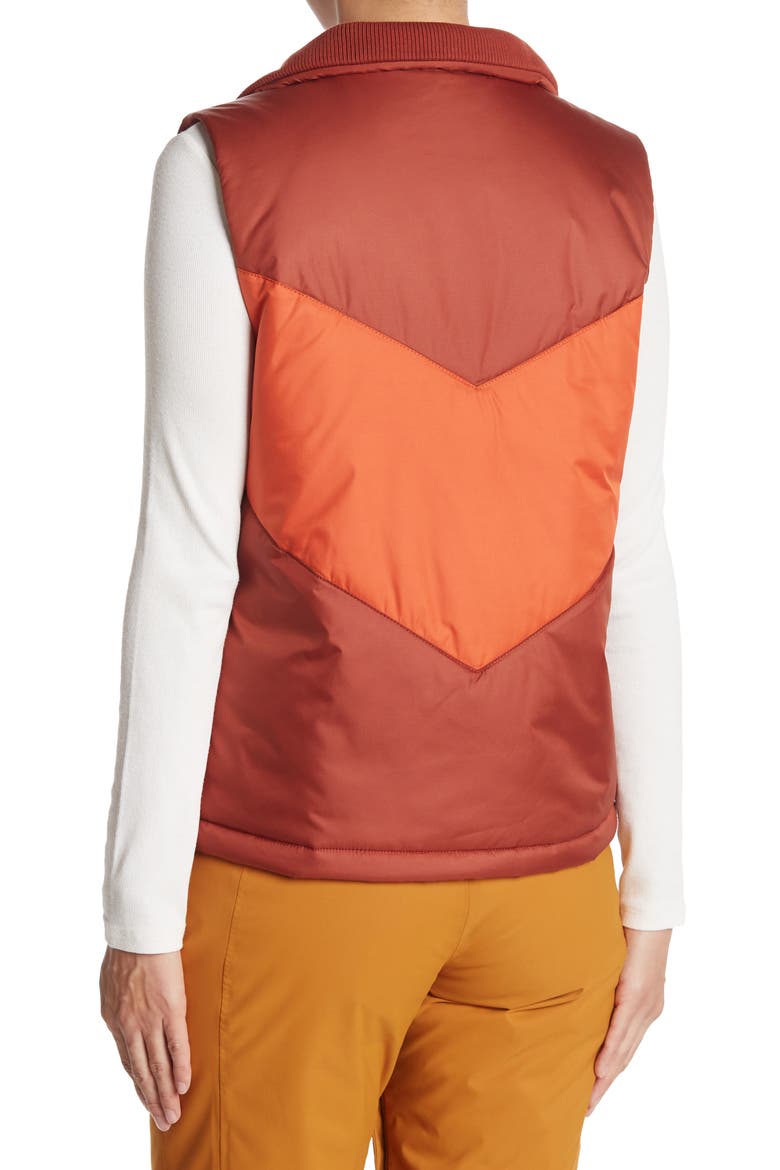 Sylvester Water-Resistant Insulated Vest, Alternate, color, BRANDY BRO
