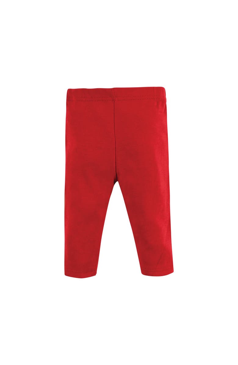 Hudson Baby Soft Cotton Outfit Collection, Alternate, color, Girl Mommy Red Black