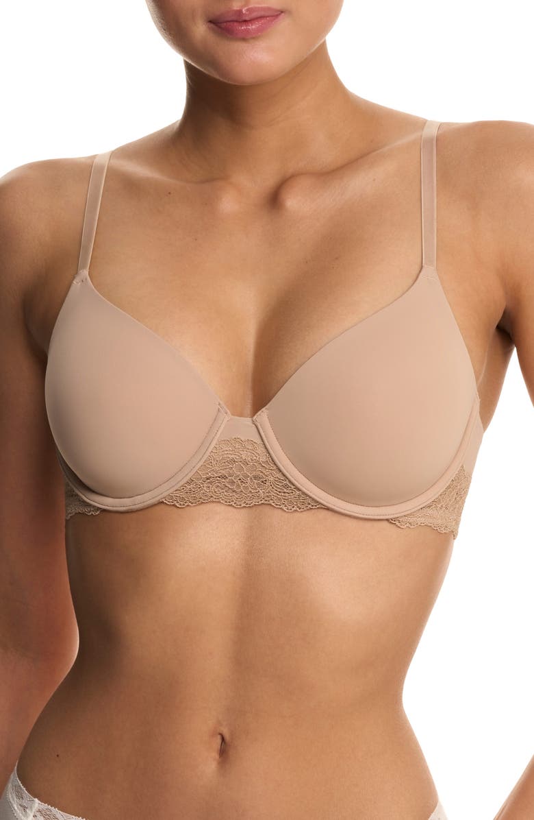 Natori Beyond Perfect Lace Underwire T-Shirt Bra, Main, color, 