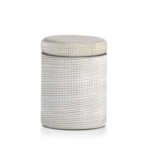 Woven Platinum Canister