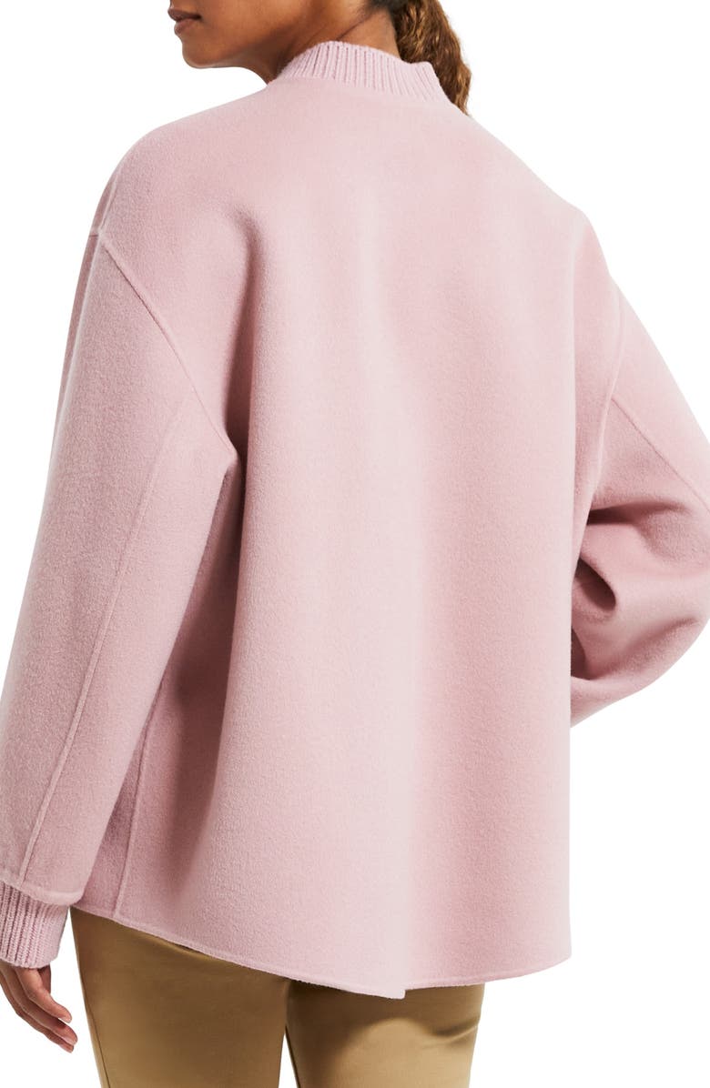 Theory Wool & Cashmere Bomber Jacket, Alternate, color,