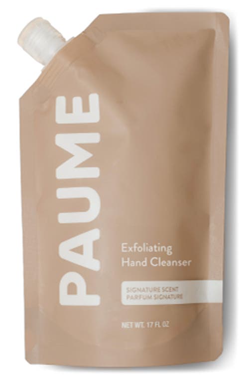 PAUME Exfoliating Hand Cleanser Refill Bag in Beige 