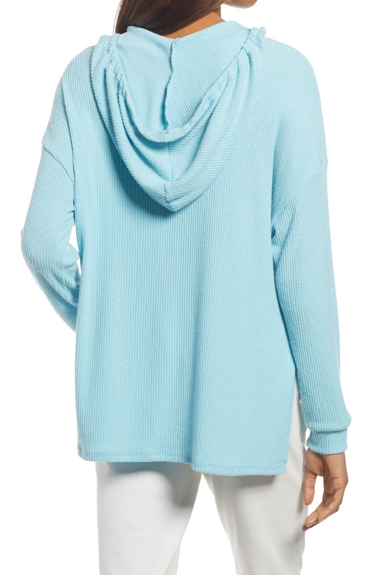 Hooded Pullover, Alternate, color, BLUE MILKY