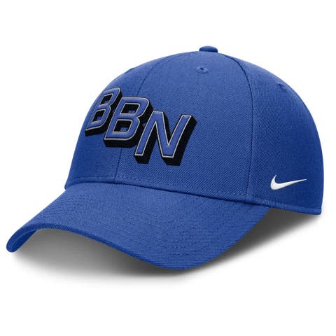 Men's Nike Royal Kentucky Wildcats Slanted Primetime Rise Performance Adjustable Hat