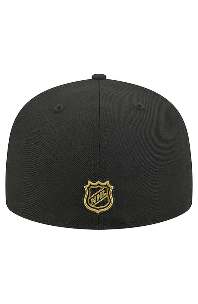 New Era Men's New Era  Black New York Rangers Military Appreciation Digital Camo Stars 59FIFTY Fitted Hat, Alternate, color, Black