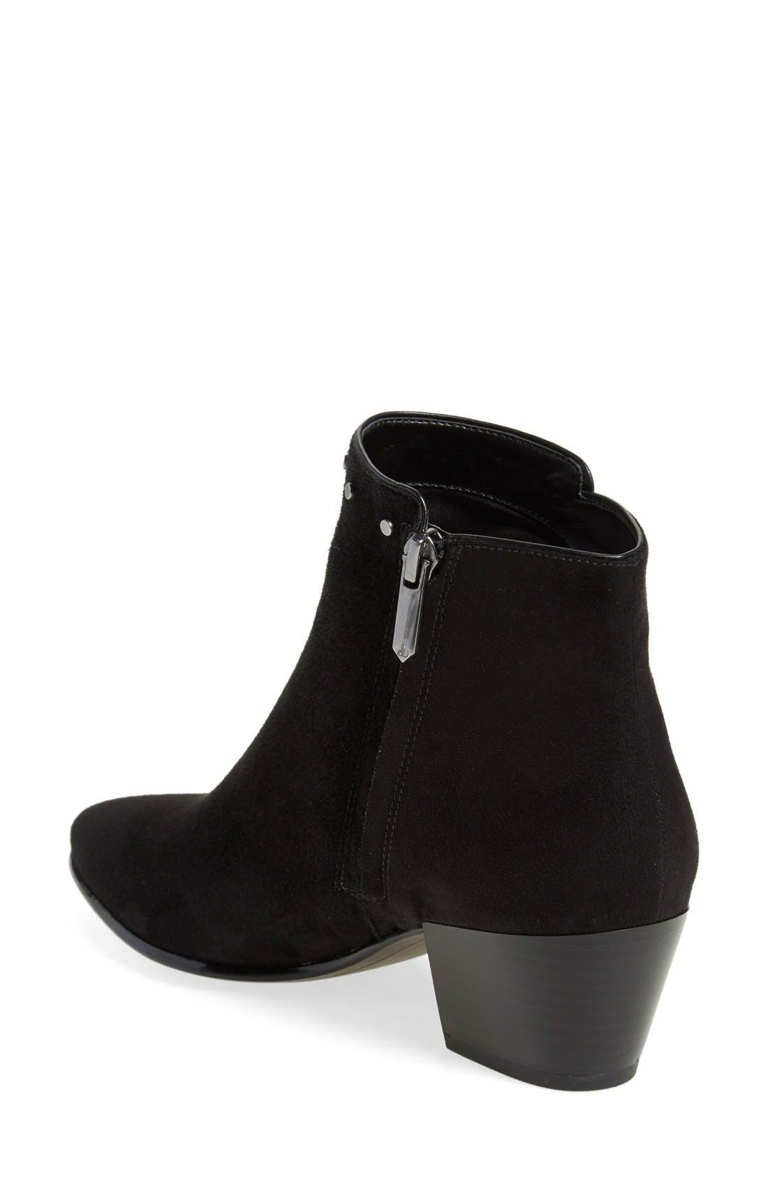 Sam Edelman 'Rudie' Studded Fringe Bootie, Alternate, color, 