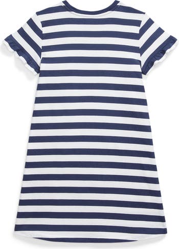 Kids' Polo Bear Stripe T-Shirt Dress