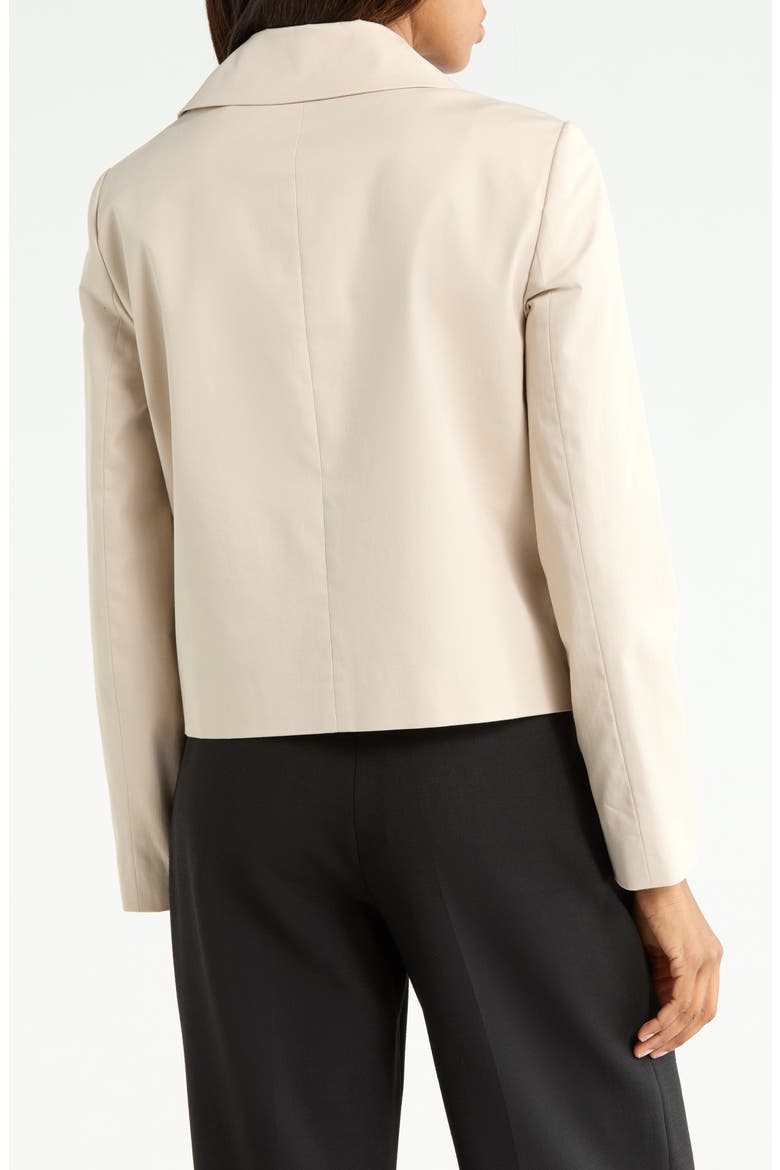 Double Breasted Spread Collar Jacket, Alternate, color, NEW SAND