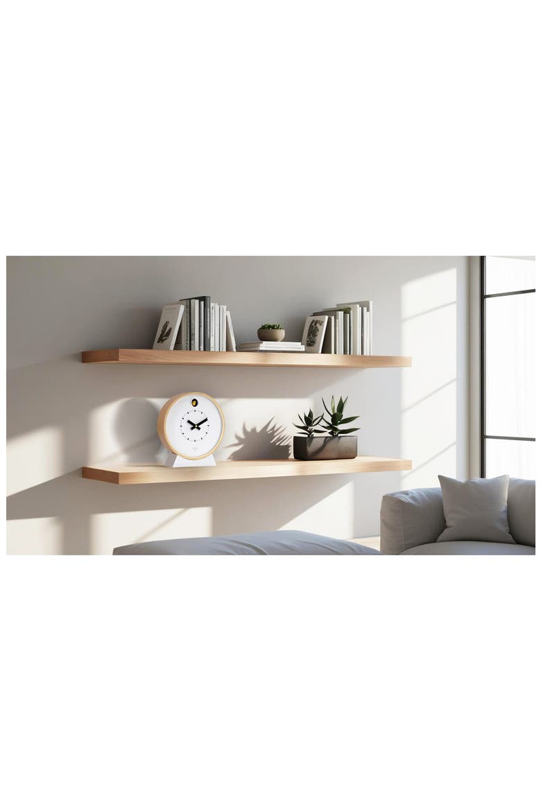 Dot Cuckoo Clock, Alternate, color, WHITE