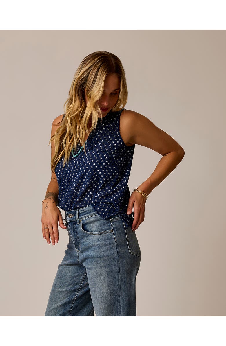 Carve Designs Dylan Tank, Alternate, color, Petite Bloom