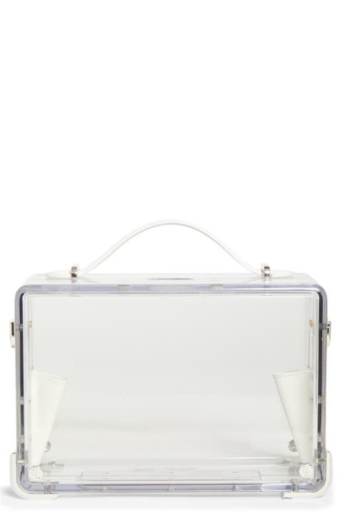 Small Tactical Thru Clear Crossbody Briefcase Bag