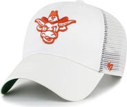 '47 Men's '47 White Texas Longhorns Trawler Trucker Adjustable Hat