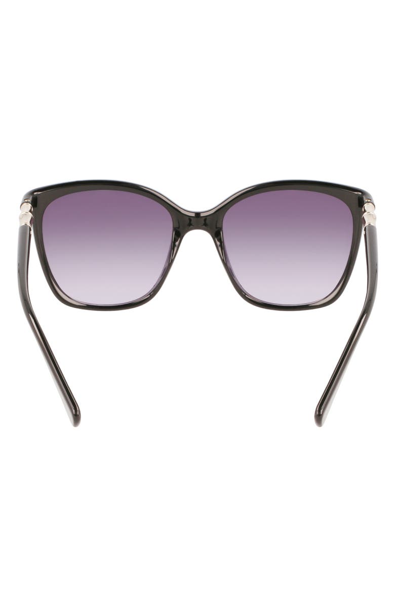 Longchamp 56mm Roseau Tea Cup Sunglasses, Alternate, color, 