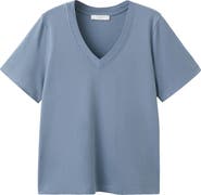 MANGO Cotton T-Shirt