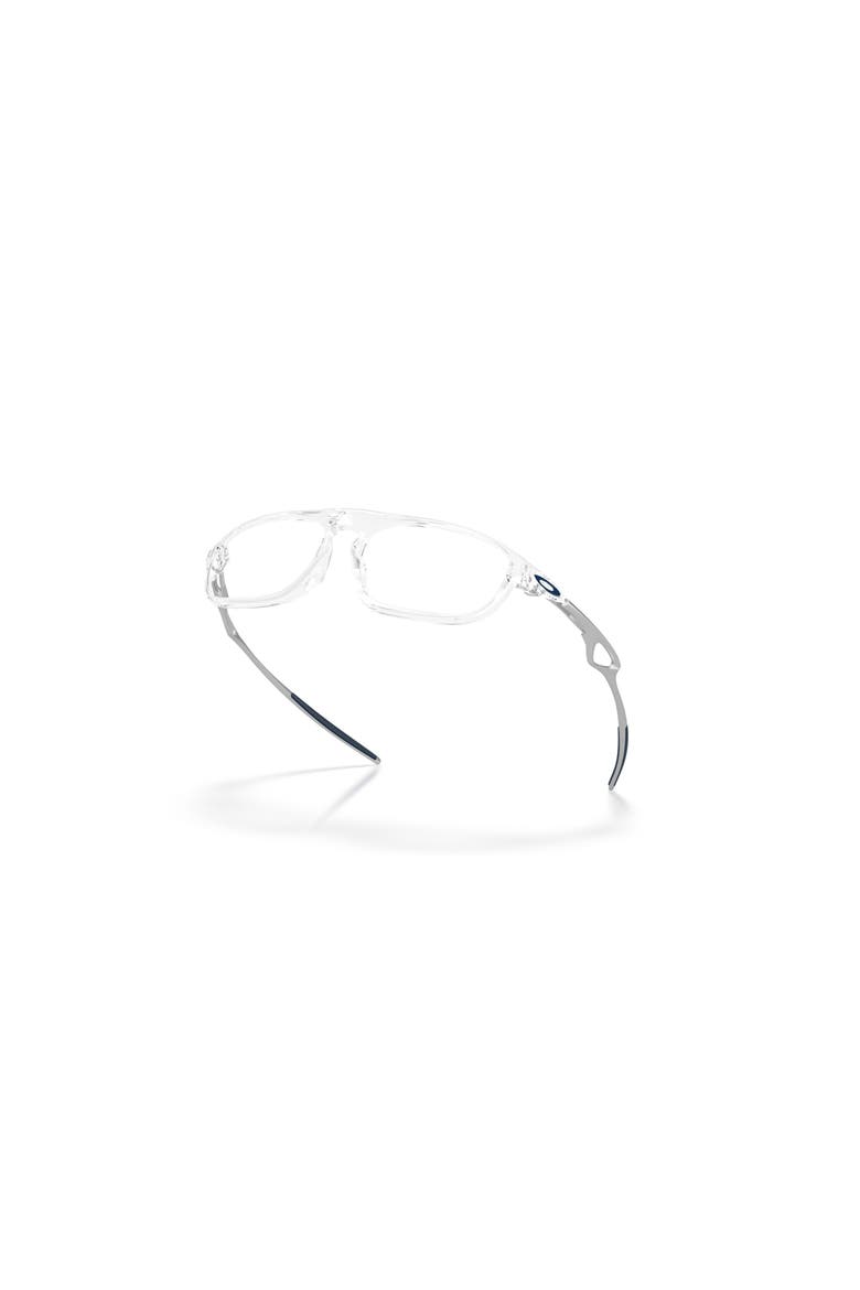 53mm Rectangle optical glasses, Alternate, color, Transparent