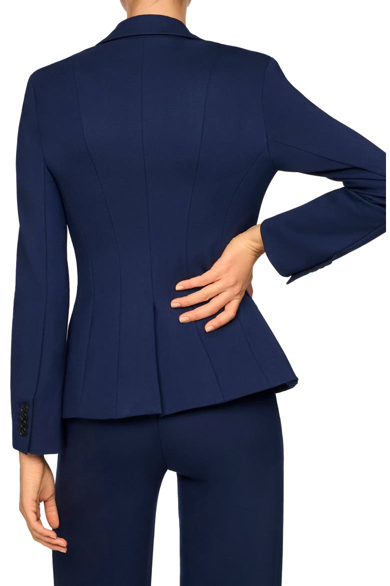 Ponte Tailored Blazer, Alternate, color, TIMELESS NAVY