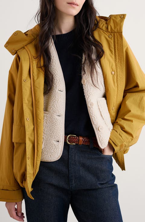 Potheras Hooded Waterproof Rain Jacket (Regular & Plus)