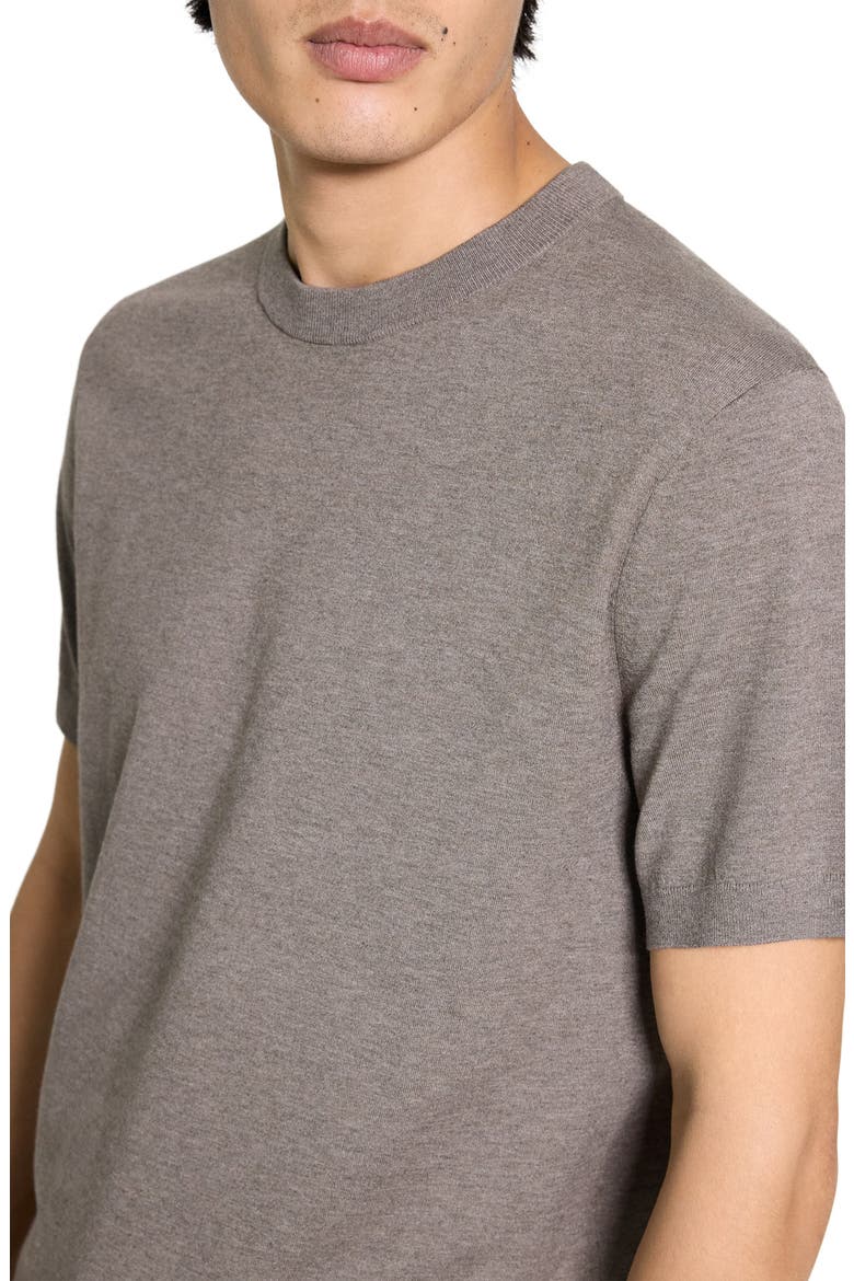 Soris T-Shirt, Alternate, color, MOREL MELANGE