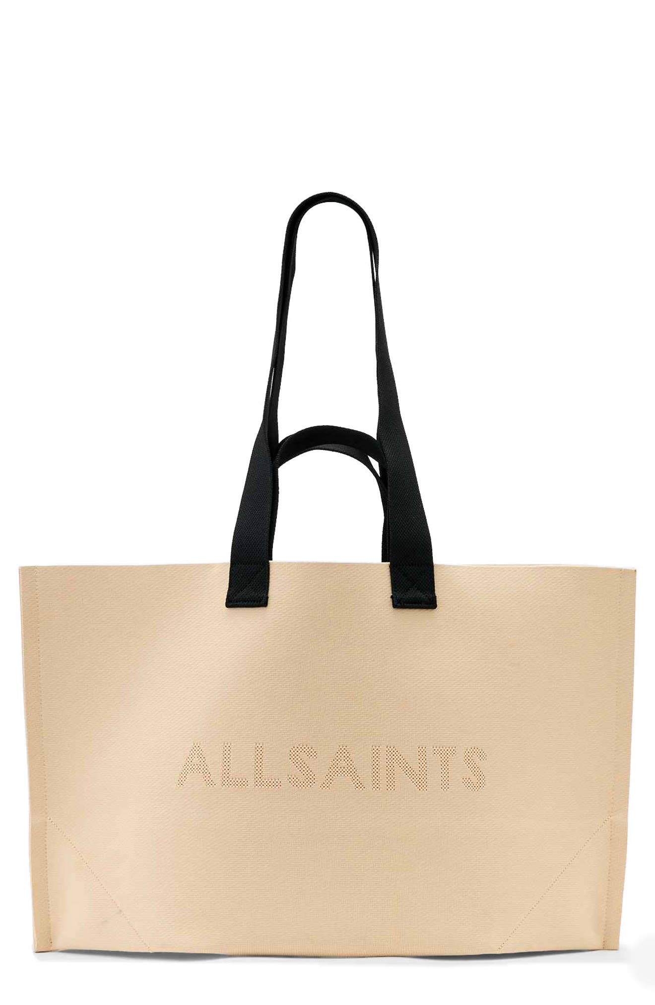 Lutece Knit Tote, Main, color, UNBLEACHED